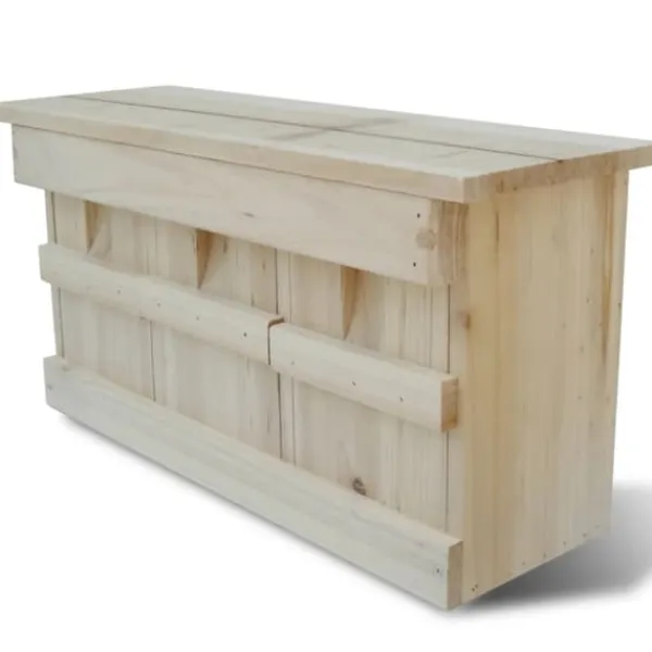 Online The Living Store redekasse til spurve 44 x 15,5 x 21,5 cm - Fuglehuse Til Fugle & Småvildt