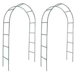 Buer, Spalier, Lysthuse Uden Tag^The Living Store rosenbue 2 stk. til klatreplanter - Havebuer, espalierer & pergolaer