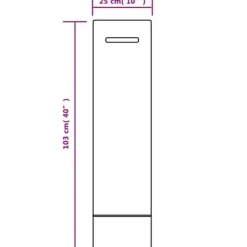 Beredskabsplaner^The Living Store sandsække 25 stk. 103x25 cm HDPE mørkegrøn - Opbevaring til industri