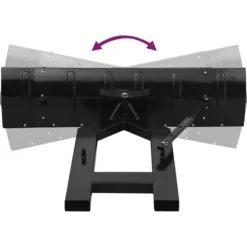Snerydning^The Living Store sneplov til gaffeltruck 150x38 cm sort - Sneskovle