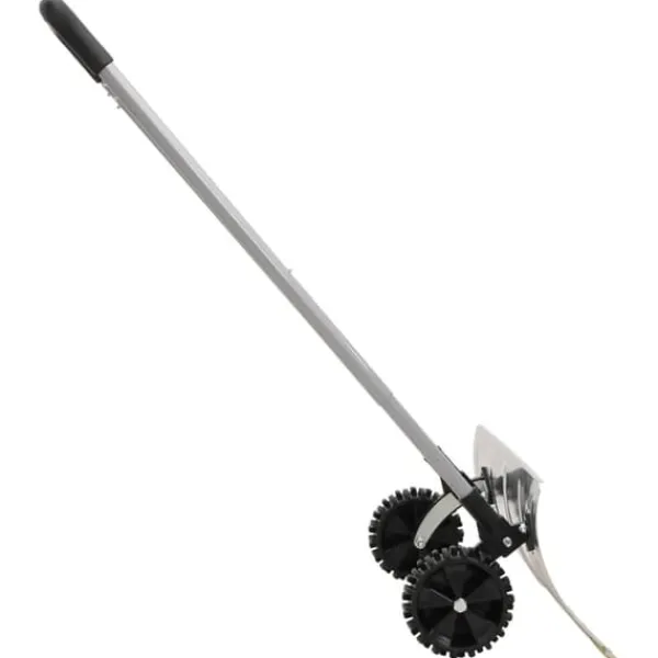 Online The Living Store sneskovl med udvideligt håndtag 61 cm stålblad sølvfarvet - Sneskovle Snerydning
