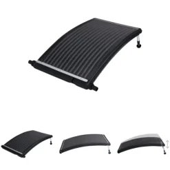 Pool- & Spatilbehør^The Living Store solvarmer til pool 110x65 cm buet - Pool – opvarmning