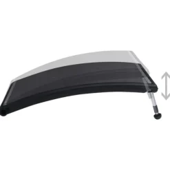 Pool- & Spatilbehør^The Living Store solvarmer til pool 110x65 cm buet - Pool – opvarmning