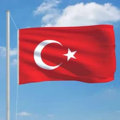 Online The Living Store Tyrkiets flag 90x150 cm - Flag & vimpler Flag & Vindposer