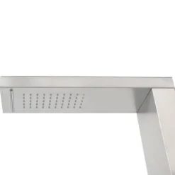 Sale The Living Store udendørsbruser firkantet design rustfrit stål - Pool & spa – tilbehør Pool- & Spatilbehør