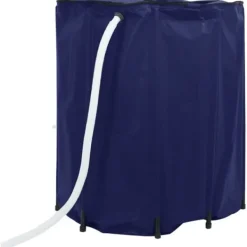 Regntønder^The Living Store vandtank med hane sammenfoldelig 1250 l PVC - Vandingsartikler