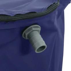 Regntønder^The Living Store vandtank med hane sammenfoldelig 1350 l PVC - Vandingsartikler