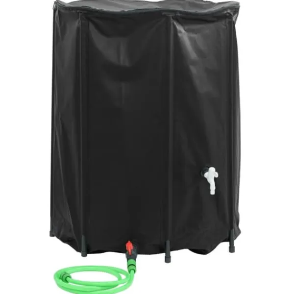 Sale The Living Store vandtank med hane sammenfoldelig 750 l PVC - Vandingsartikler Regntønder