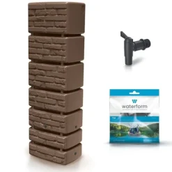 Outlet TOWER BRICK IDTB350 Regnvandstank | Rustik mursten Regntønder