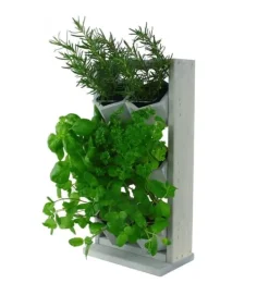 Plantestativer^Træ vertikale plantekasser RD-8/2x3 - Grå