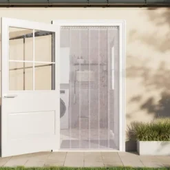 Transparent köldridå i PVC – Isolerande och ljuddämpande | Storlek: 200x1,6 mm | Längd: 25 m Insektmiddel & Dyreafvisende Middel