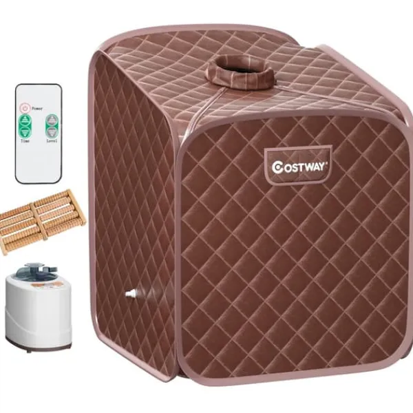 Discount Transportabel dampsauna spa, 85x84x106 cm, Sort Sauna