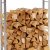 Clearance Træbestilling af rustfrit stål - Boliger - Bæredygtigt design til interiør Tilbehør Til Brændeovne & Pejse