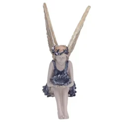 Sale Trädgård Solros Fairy Statue Mytisk Fairy Staty Vacker ängelskulptur dekorativ figur Havedekorationer