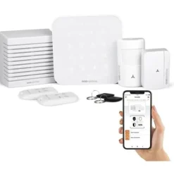 Outlet Trådløs alarm forbundet til Wi-Fi og GSM 4G - KitAlarm - SCS SENTINEL Hjemmealarmsystemer