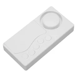 Hjemmealarmsystemer^Trådløs dør- og vinduesalarmsensor Tyverisikring 108 dB Nem installationssikkerhedsalarm til hjemmeskab