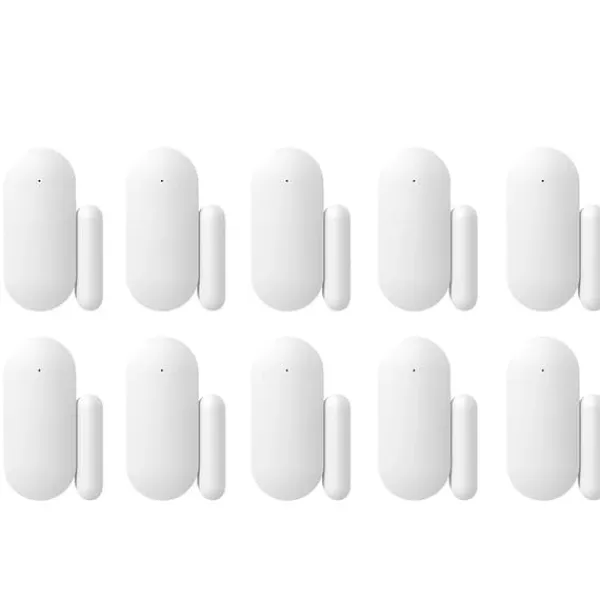 New Trådløs Dørsensor, 433MHz Kommunikation, Nem Installation,10PCS Sensorer Til Sikkerhedssystemer
