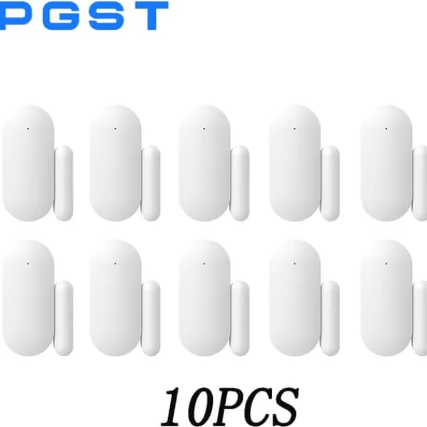 New Trådløs Dørsensor, 433MHz Kommunikation, Nem Installation,10PCS Sensorer Til Sikkerhedssystemer