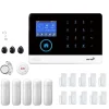 Online Trådløst Alarm System, Stemmestyring, Multi-Zone Support,EU-stik, F Hjemmealarmsystemer