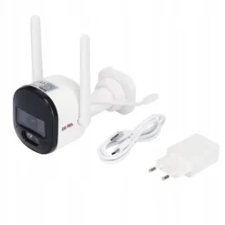 Sikkerhedsmonitorer & Videokameraer^Trådløst WiFi kamera KPT-02 PTZ TUYA 3MPx udendørs Gardi Zamel