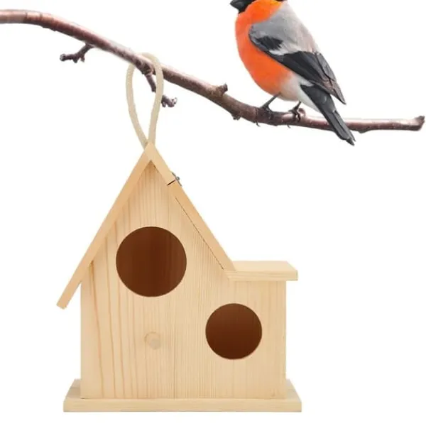 Til Fugle & Småvildt^Træfuglereder Udendørs Fuglehus Avlskasse Fuglebur til Have Baggård Balkon Dekoration