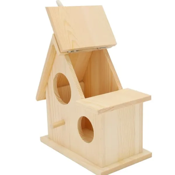 Til Fugle & Småvildt^Træfuglereder Udendørs Fuglehus Avlskasse Fuglebur til Have Baggård Balkon Dekoration