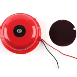 Brandalarm^4-trins metal brandkontrol intern slagtype elektrisk klokke 100db (12V)