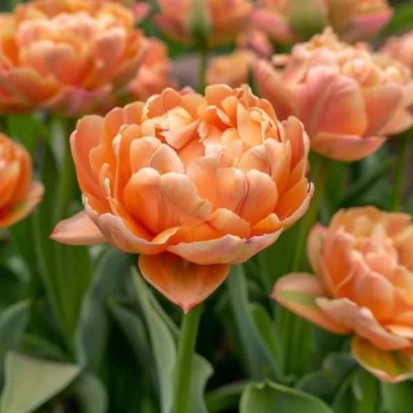 Online Tulipanløg - Sæt med 15 - Tulipa 'Copper Image' - Blomsterløg Frø