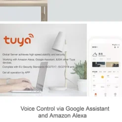 Hjemmealarmsystemer^Tuya Wireless WiFi+GSM Alarmsystem
