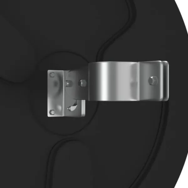 Sikkerhedsspejle^Udendørs konveks trafikspejl Ø60 cm polycarbonat sort - Trafikspejl - Trafikspejle - Home & Living