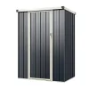 Skure, Garager & Carports^Udendørs opbevarcmgsskur, 10×8 cm, grå