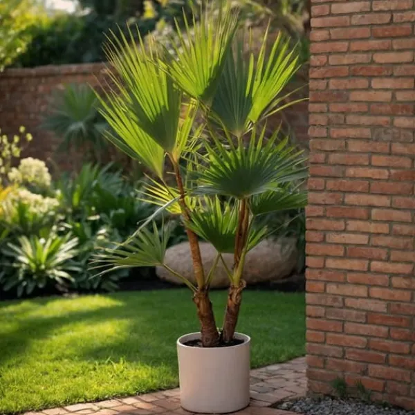 Haveplanter^Udendørs palmeblanding - Sæt med 3 - Outdoor Palmmix - Højde 50-70cm - ⌀15cm
