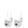 Sikkerhedsmonitorer & Videokameraer^Udendørs sikkerhedskamera, 3MP opløsning, farve nattevision,K20-2