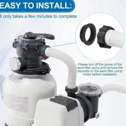 Pool- & Spatilbehør^Udskiftningsringsæt til Intex filterpumper, 2-pak