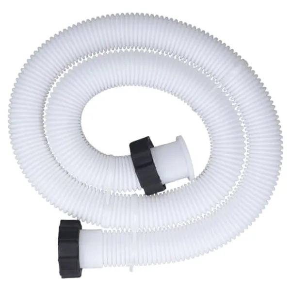 Pool- & Spatilbehør^Udskiftningsslange til poolpumpe til udskiftning af poolslange på 1,5 tommer i diameter til pools over jorden Hvid