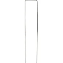 Haveduge^U-formede havepæle i galvaniseret stål - 100 stk. - 3 mm tykkelse