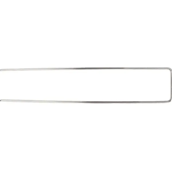 Haveduge^U-formede havepæle i galvaniseret stål - 100 stk. - 3 mm tykkelse