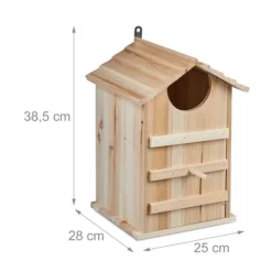 Til Fugle & Småvildt^Uglerede Byggesæt, 38,5x25x28 cm, Natur