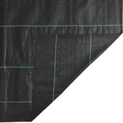 Haveduge^Ukrudtsdug 2x50 m - Effektiv ukrudtskontrol | Farve: Sort