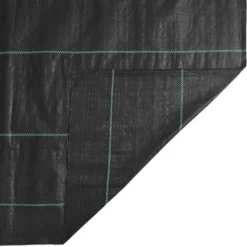 New Ukrudtsdug 2x200 m - Slidstærk PP | Farve: Sort | Størrelse: 200 m x 2 m Haveduge