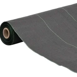 Haveduge^Ukrudtsdug 1x10 m - Slidstærk PP, UV-stabiliseret | Farve: Sort