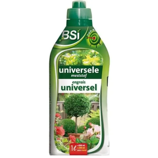 Sale Universalgödsel - BSI - Inomhusväxt / balkong - Med spårämnen och kelater - 1 L Gødningsmidler