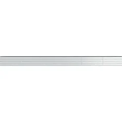 Plantningsbænke^Upphöjd odlingslåda i galvaniserat stål - Trädgårdsbädd | Färg: Silver | Storlek: 600x80x45 cm