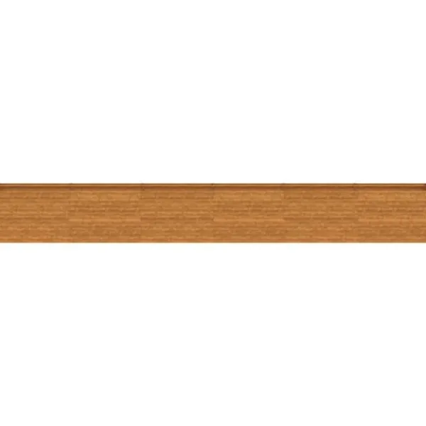 Discount Upphöjd Odlingslåda i Rosttrögt Stål - Hållbar och Dekorativ | Storlek: 578x50x69 cm | Färg: Brunt Plantningsbænke
