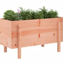 Online Upphöjd odlingslåda på ben - Massivt douglasträ | Storlek: 101x50x57 cm Plantningsbænke