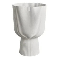 Sale Urtepotte - Elho - Vibes Fold Coupe - Hvid - L 30 x B 29,5 x H 45 cm - Indendørs - 100% genbrugt Krukker & Plantebeholdere
