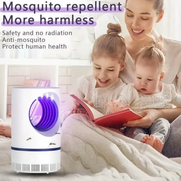 Online UV Attraktion Light Mosquito Killer USB Elektrisk Bug Zapper Skadedyrsfælder