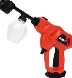 Best 18V BATTERI HØJTRYKSRENSER 23 BAR MED SUGNING - YT-85930 Vanding