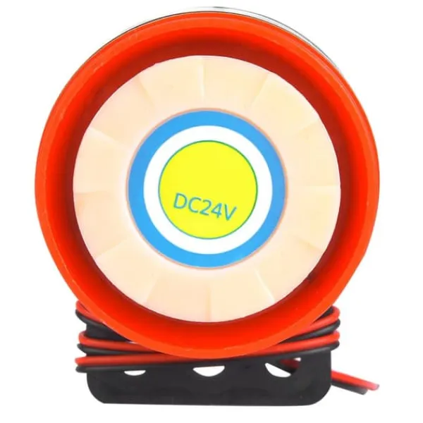 Hot 24V 110dB Aktiv Buzzer Alarm Bipper med Ledning - DIY Elektronik Brandalarm