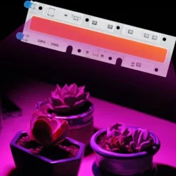 Discount 220V Fuldspektrum Højeffekt COB Chip LED Planter Hydroponisk Vækstlampe (70W) Kit Til Plante- & Urtedyrkning